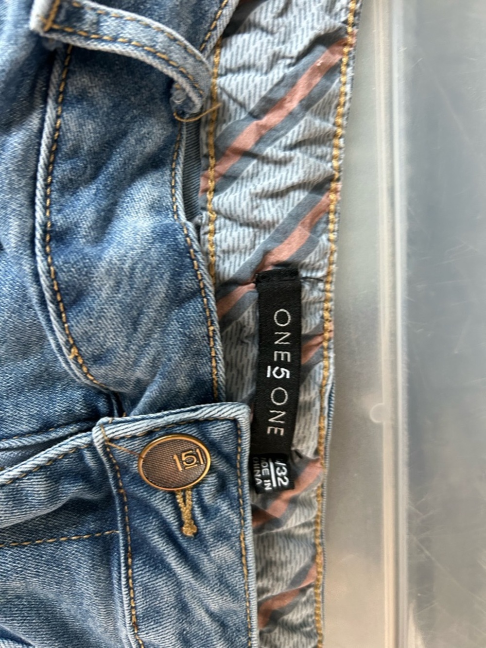 💰 4 for $20 one 5 one Light Blue Denim Jeans